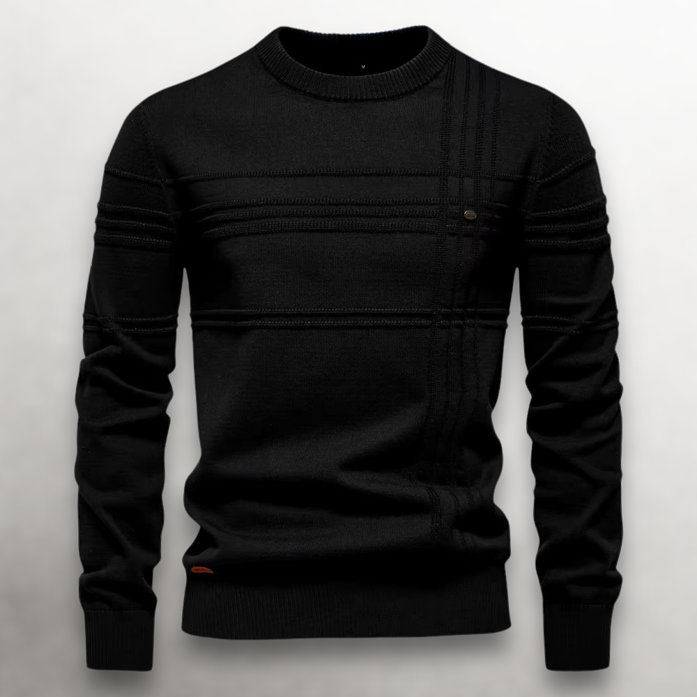 Matteo | Sullivan Grid-Knit Cotton Sweater