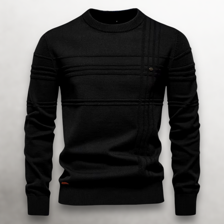 Matteo | Sullivan Grid-Knit Cotton Sweater