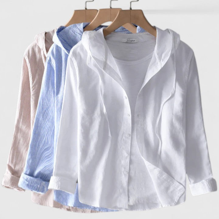 Nova | Casual Hooded Relax Blouse