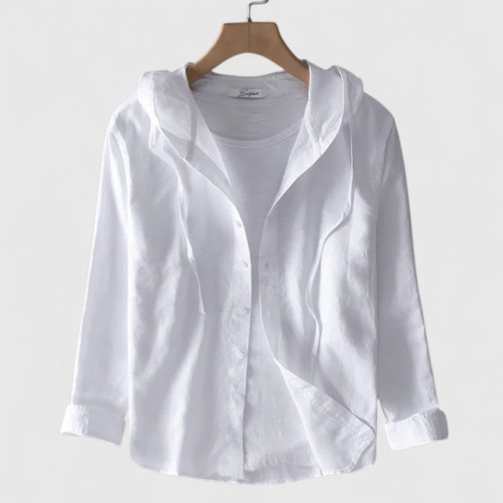 Nova | Casual Hooded Relax Blouse