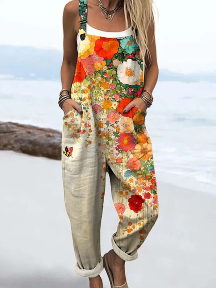 Maureen | Wildflower Breeze Jumpsuit