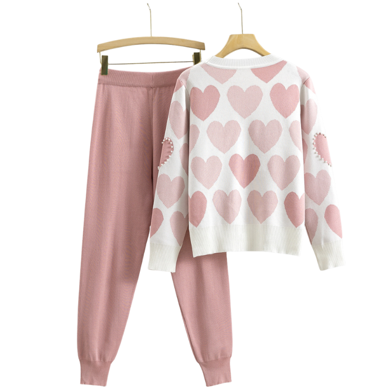 Ruby™ Heart Print Two-Piece Set