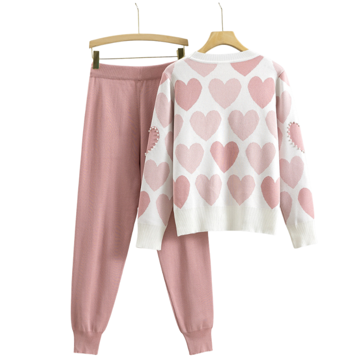 Ruby™ Heart Print Two-Piece Set