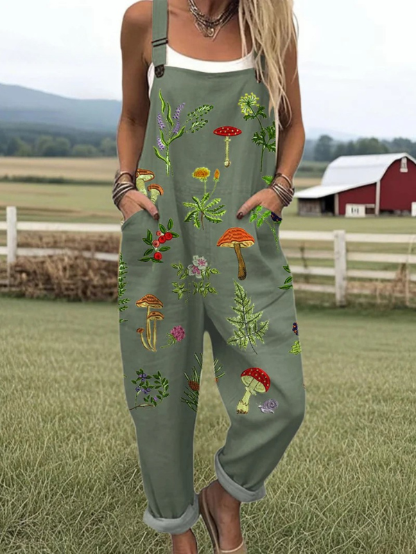 Pamela | Woodland Whisper Jumpsuit