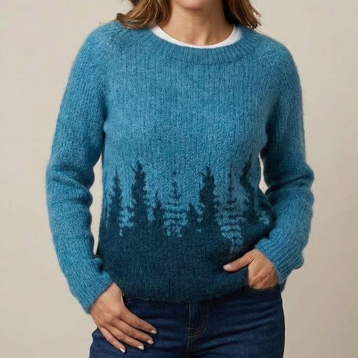 Victoria | Retro Scandinavian knitted sweater