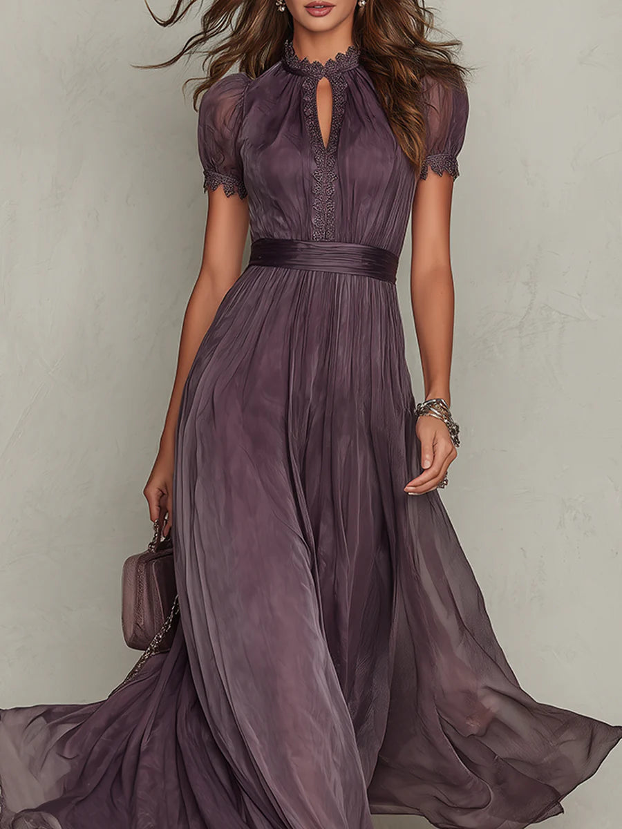 Celeste™ | Keyhole Maxi Dress