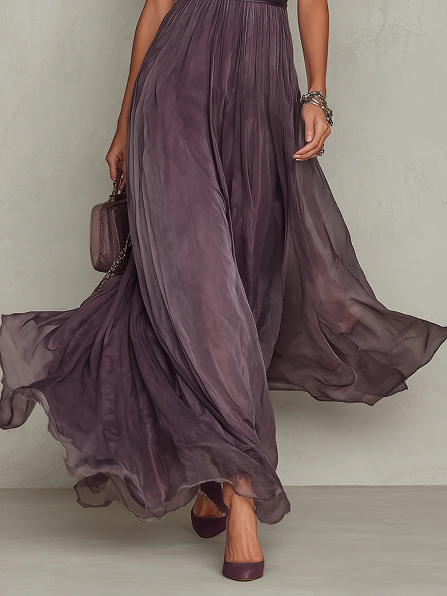 Celeste™ | Keyhole Maxi Dress