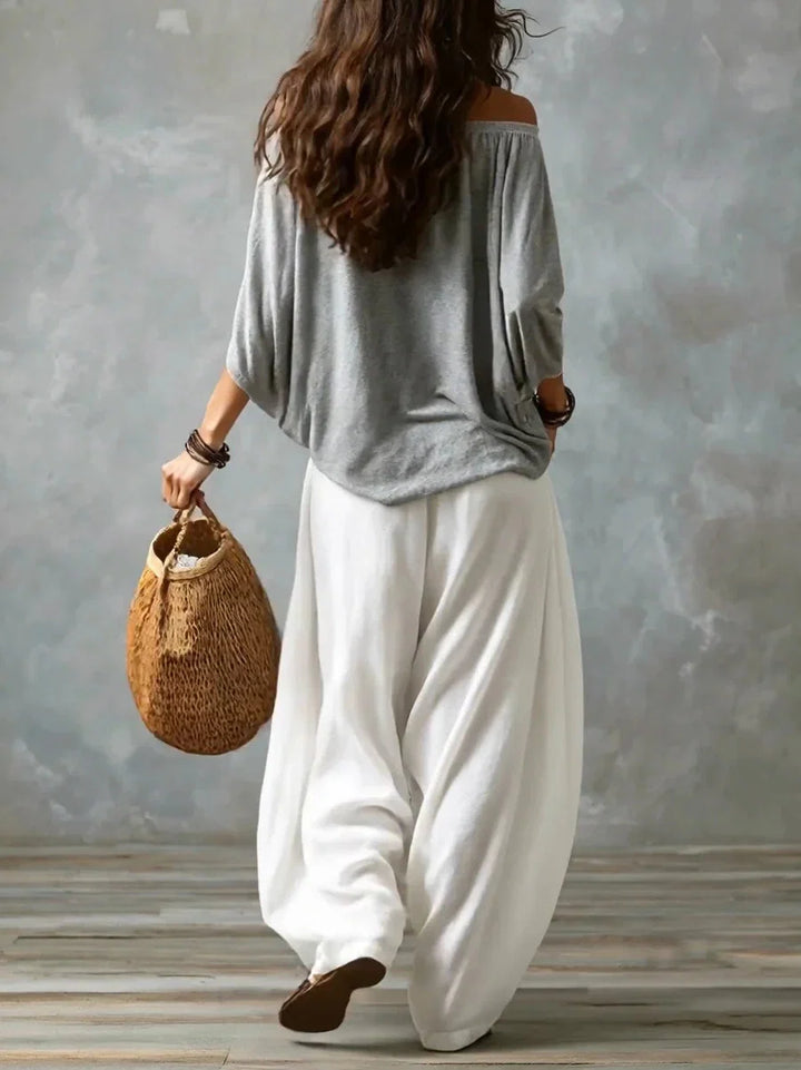 Solene Off-Shoulder Two-Piece Set