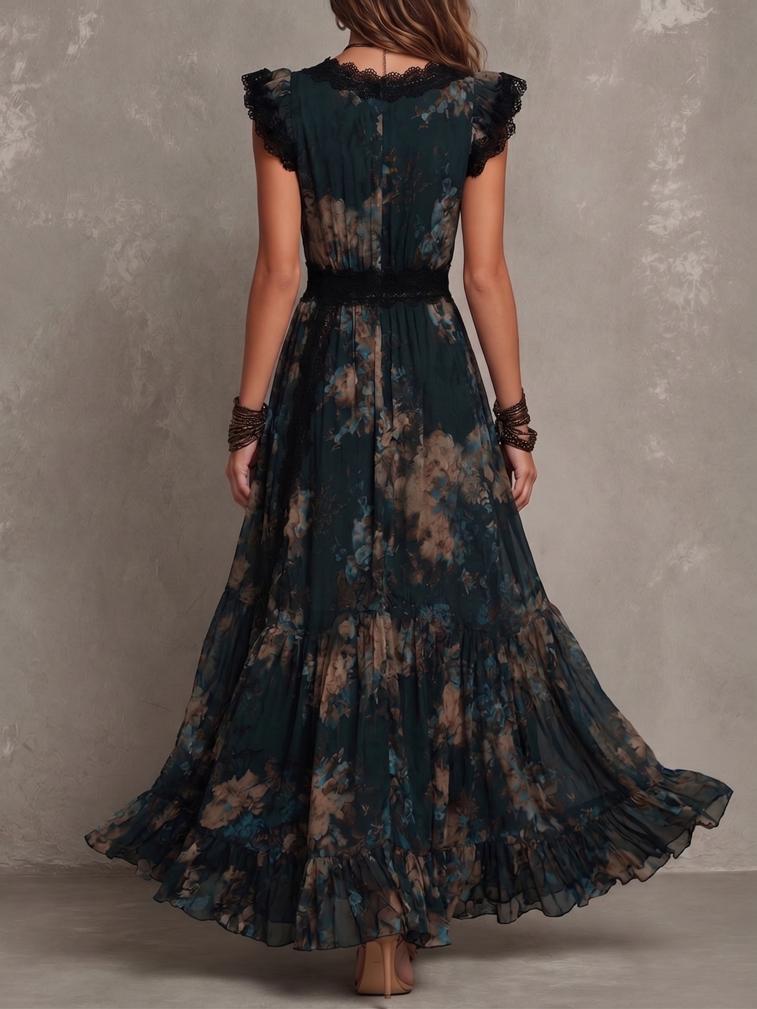 Marielle™ Tiered Floral Maxi Dress