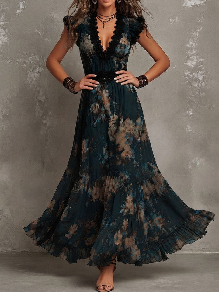 Marielle™ Tiered Floral Maxi Dress