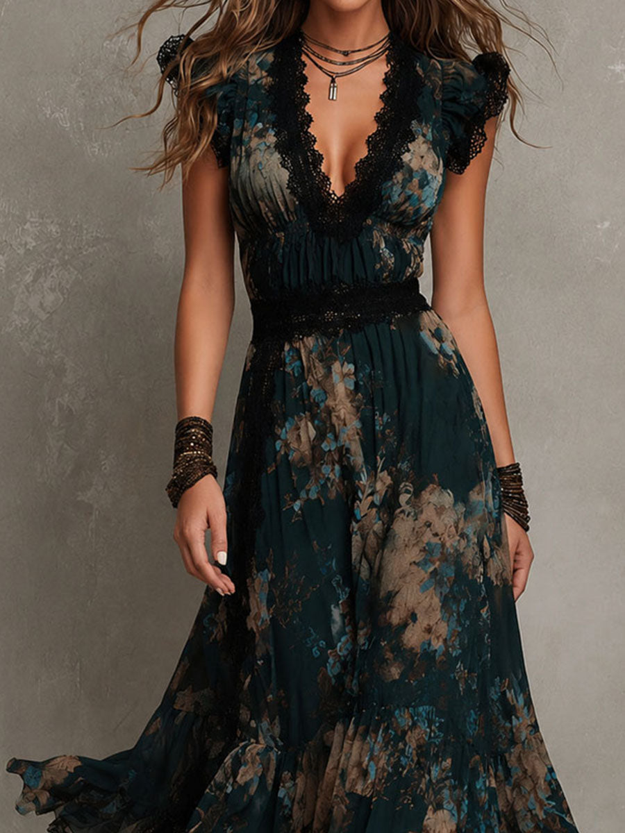 Marielle™ Tiered Floral Maxi Dress
