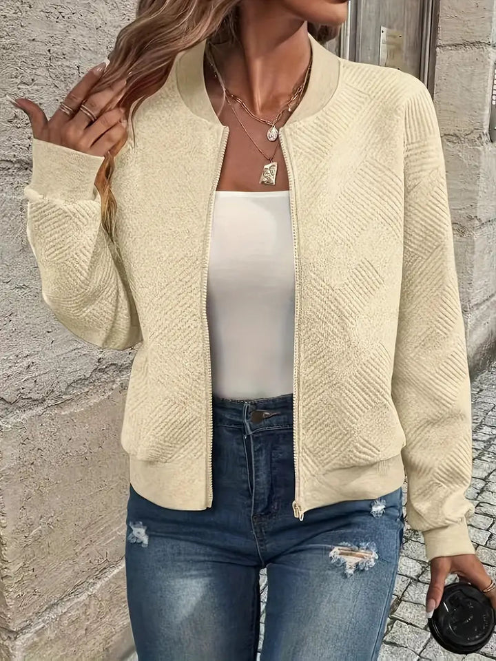 Simple Heat | Stylish Jacket with Zipper