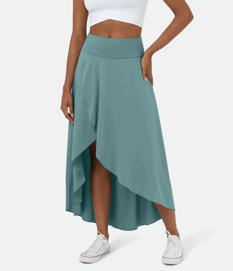 AMARA | STYLISH ASYMMETRIC MIDI SKIRT