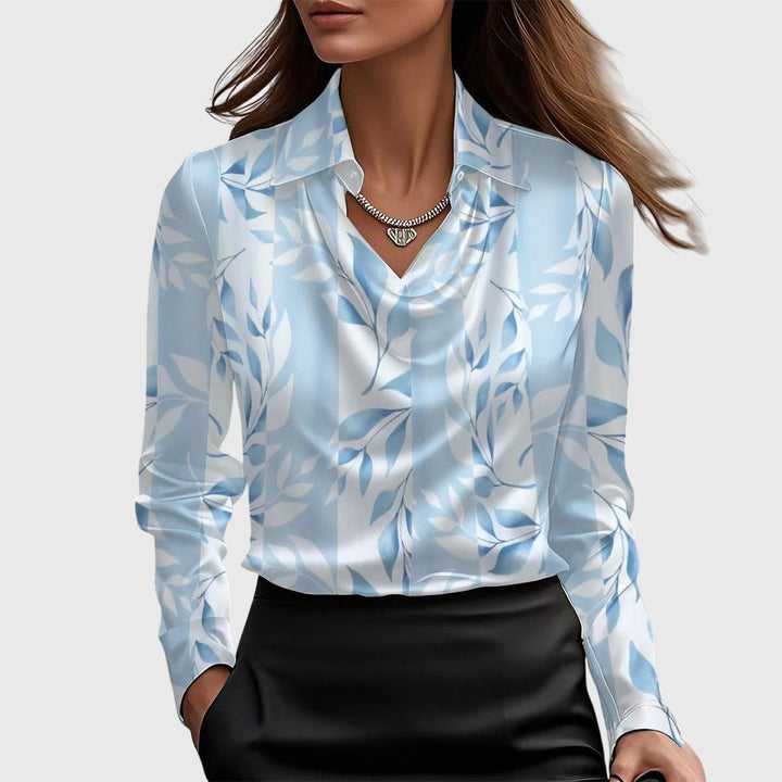 Luna | Luxe Satin Style Blouse
