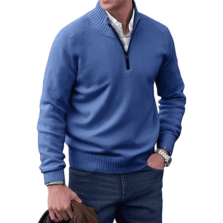 BROOKS | ZIP COLLAR PULLOVER