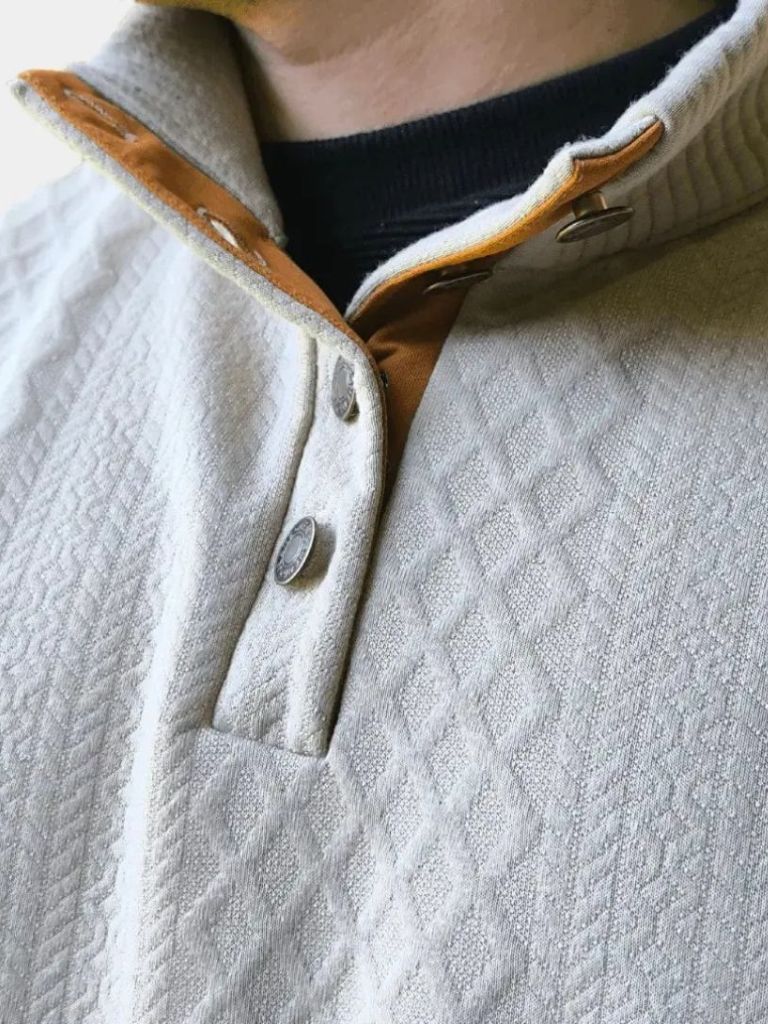 STRATTON | HIGH COLLAR PULLOVER
