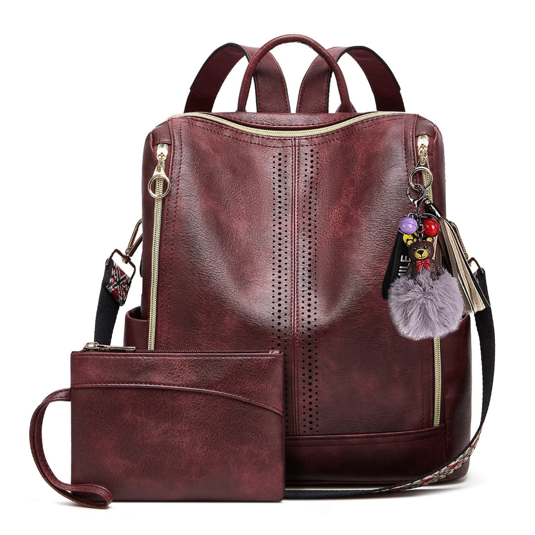 Delhi | Luxury 2-in-1 Convertible Backpack + Free Pouch