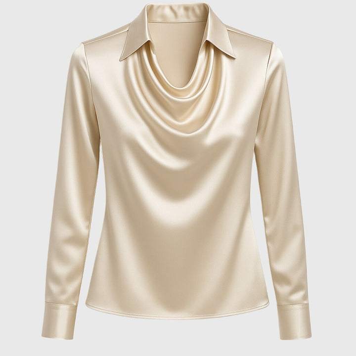 Luna | Luxe Satin Style Blouse