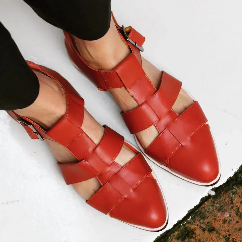 Amara | Handwoven Flat Sandals