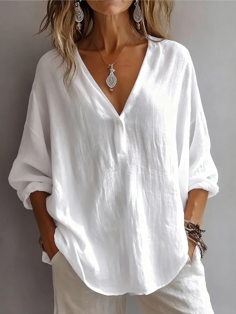 Lily™ Everyday V-Neck Blouse