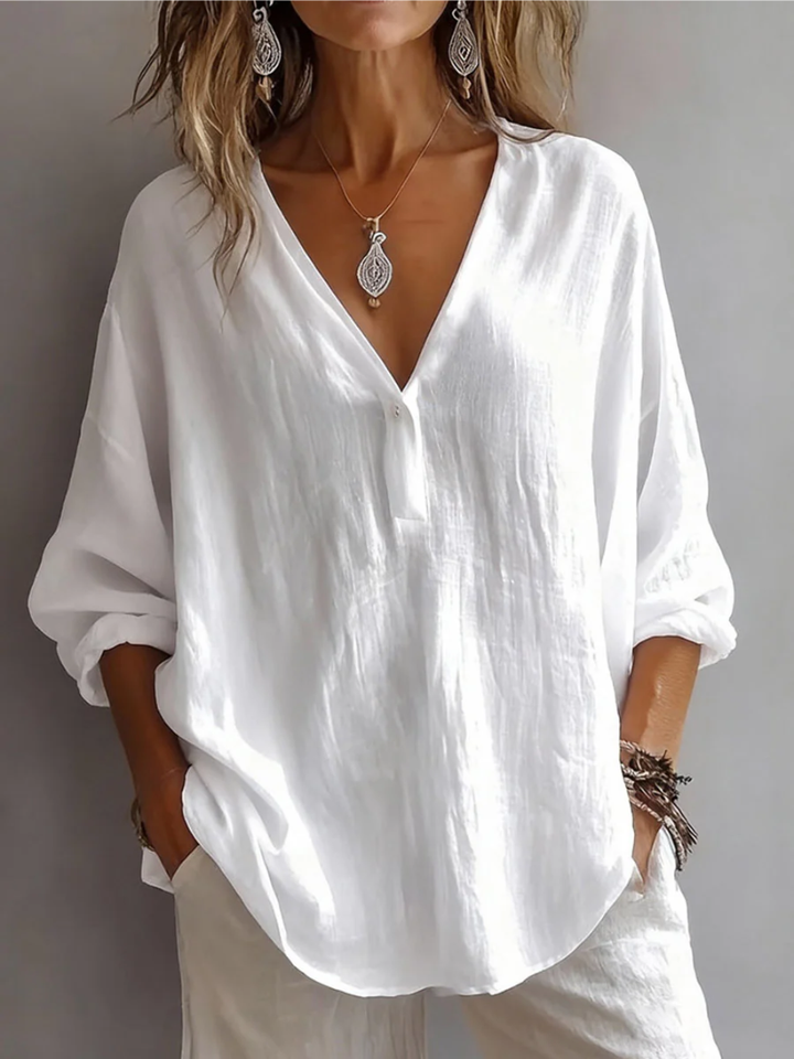 Lily™ Everyday V-Neck Blouse