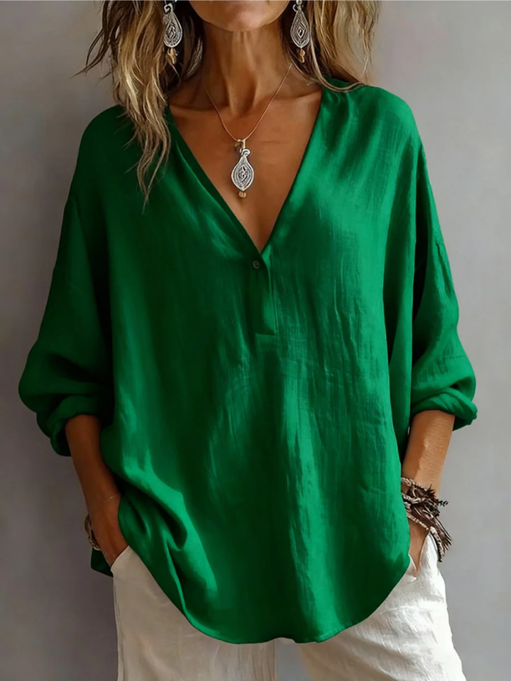 Lily™ Everyday V-Neck Blouse