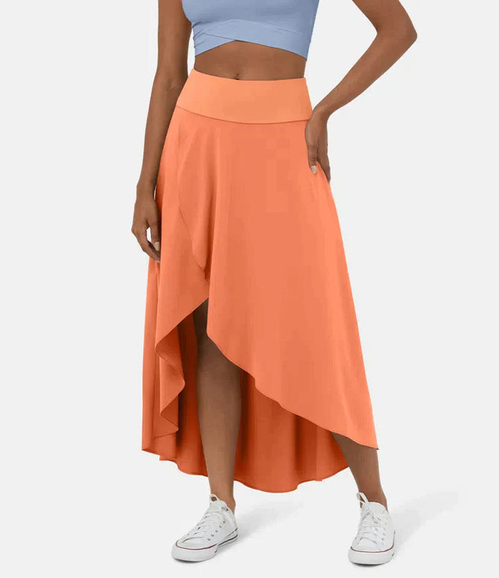 AMARA | STYLISH ASYMMETRIC MIDI SKIRT