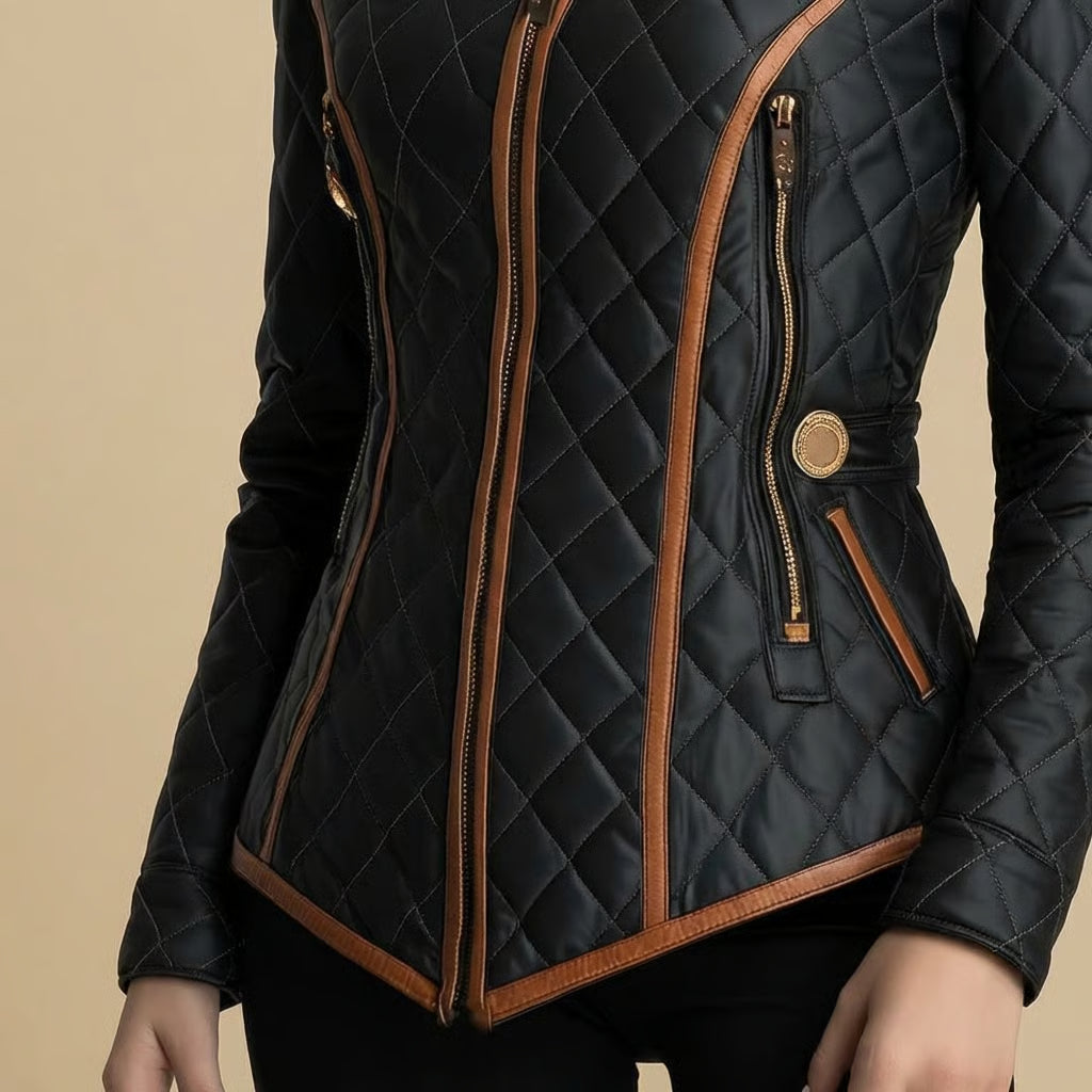 Street Calm | Diamond Quilted Padded Jacket