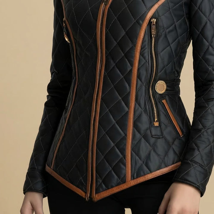 Street Calm | Diamond Quilted Padded Jacket