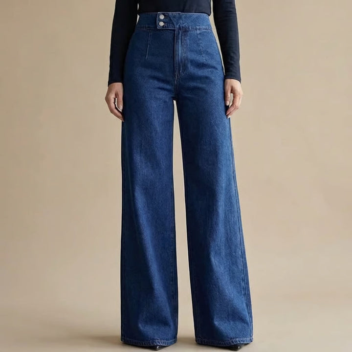 Flattering Wide-Leg Jeans