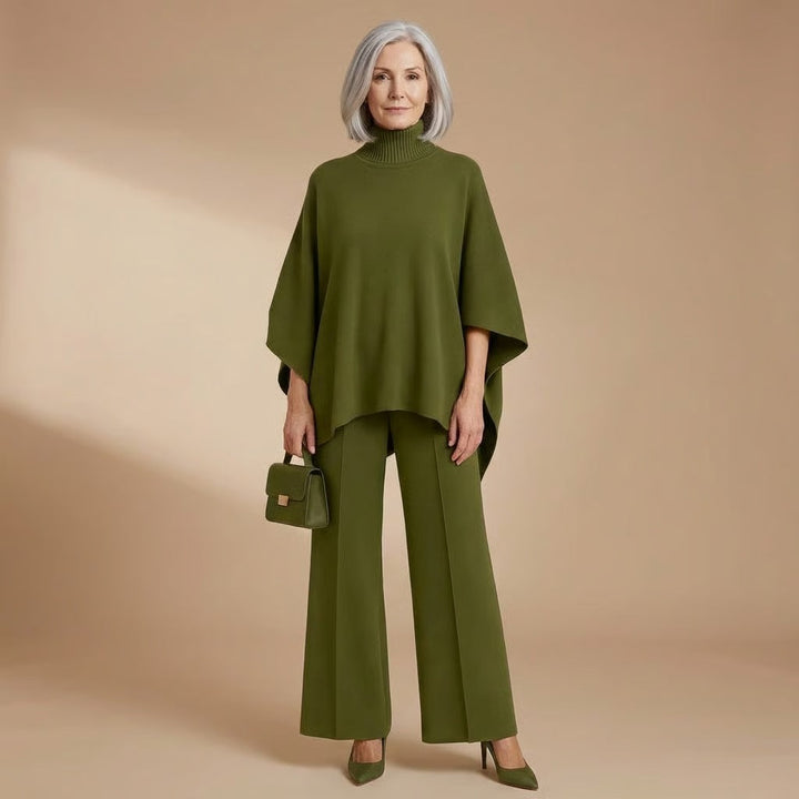 Susan | Turtleneck Top &amp; Pants Set