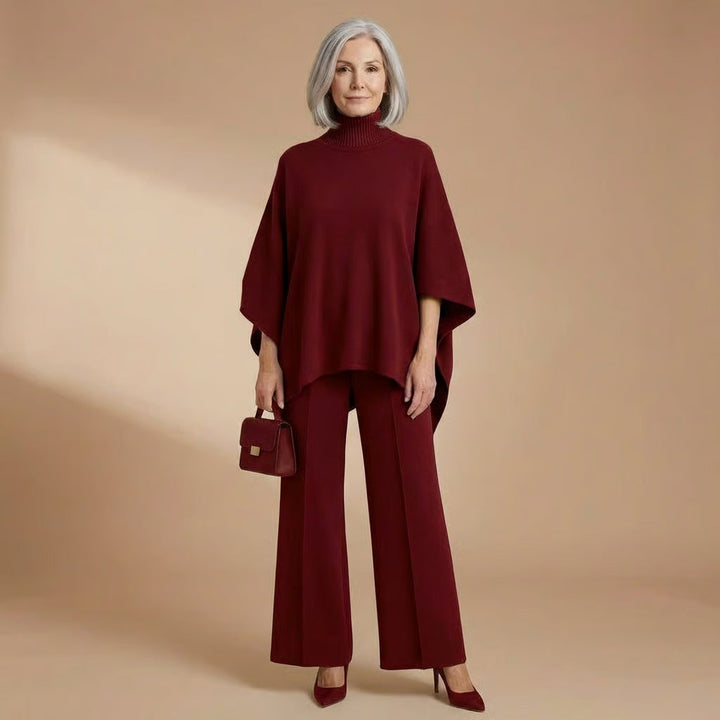 Susan | Turtleneck Top &amp; Pants Set