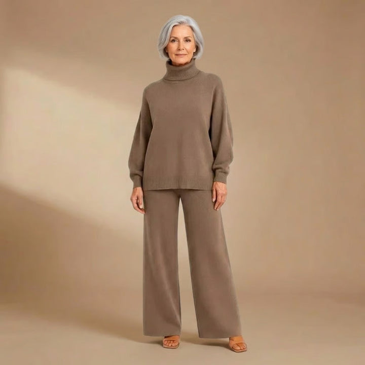 Carol | Turtleneck Top &amp; Pants Set