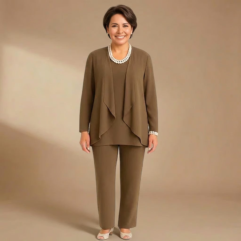 Laura | Cardigan, Top &amp; Pants Set