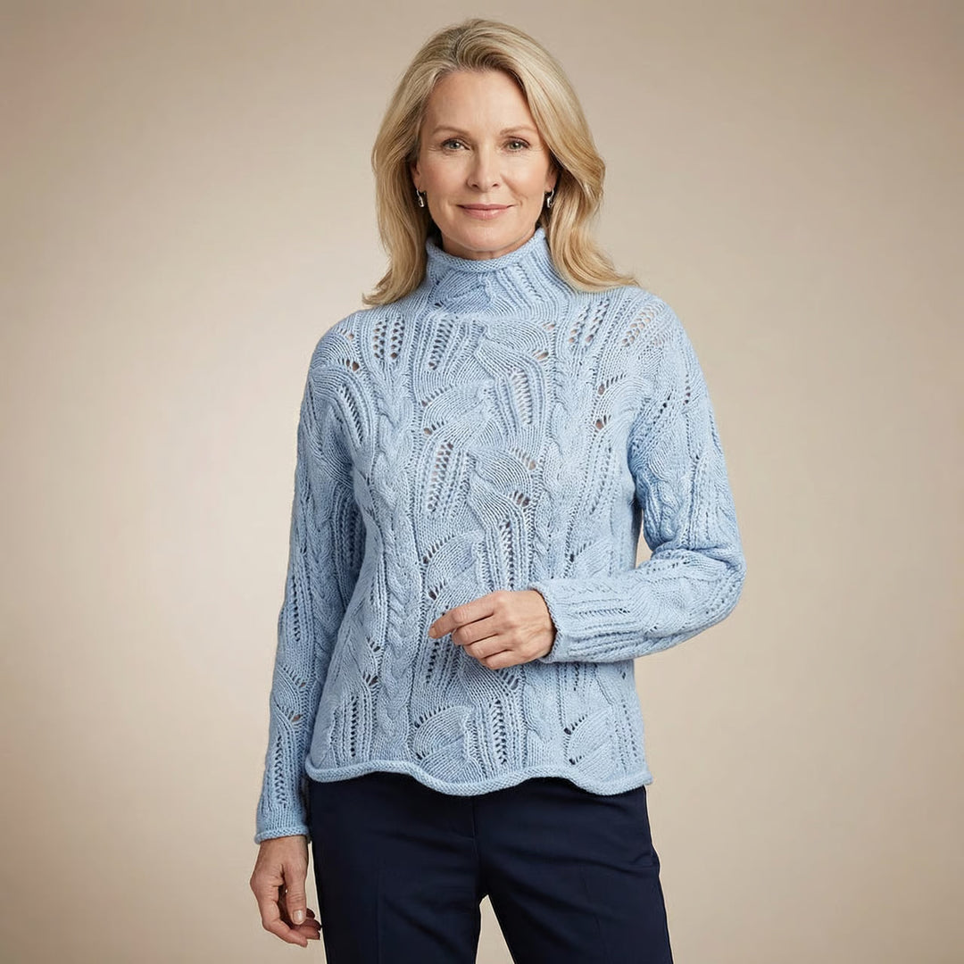 Ellis | Textured Turtleneck Sweater
