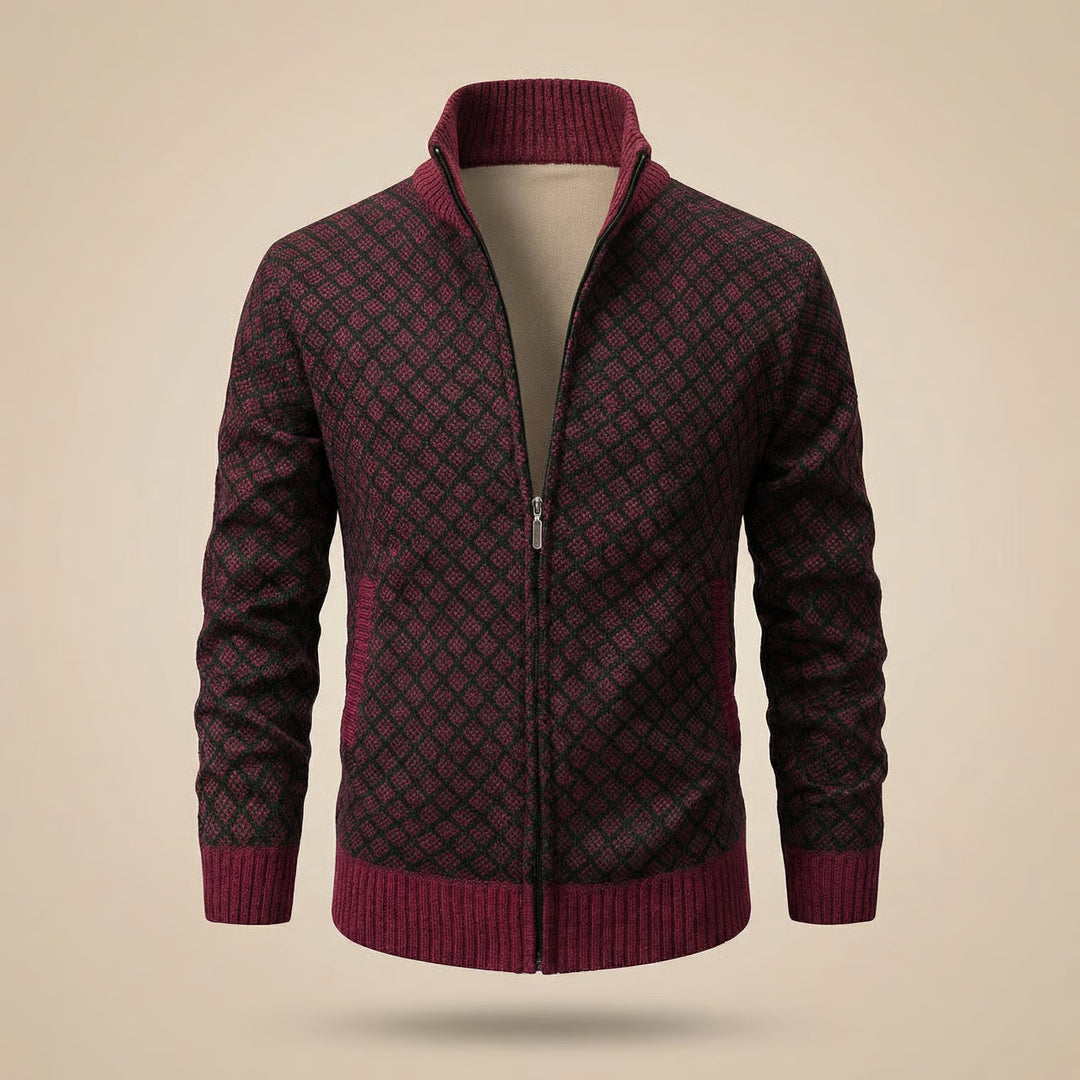 Samuele | Refined Zip-Up Sweater