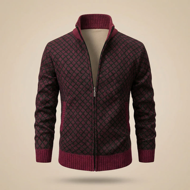 Samuele | Refined Zip-Up Sweater