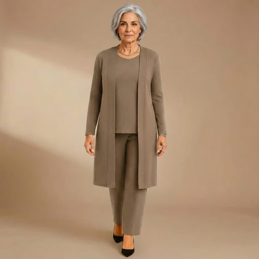 Melissa | Cardigan, Top &amp; Pants Set