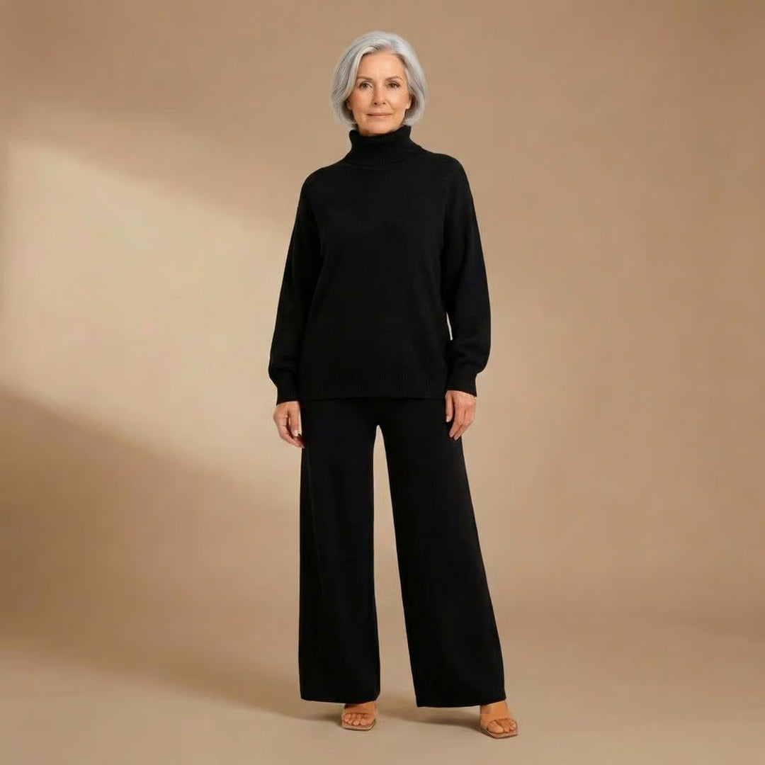 Carol | Turtleneck Top &amp; Pants Set