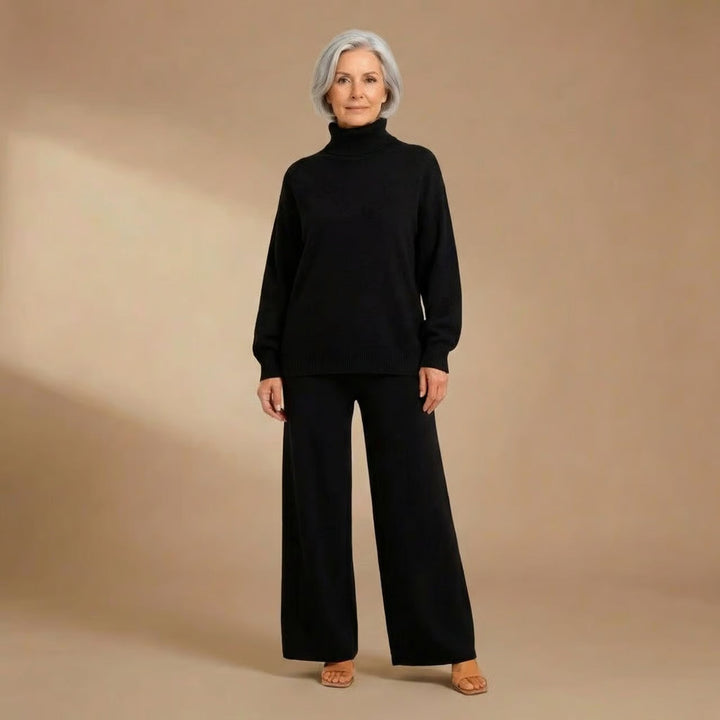Carol | Turtleneck Top &amp; Pants Set