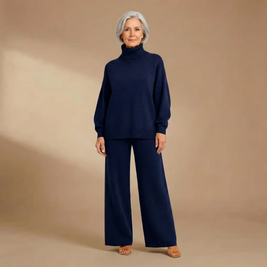 Carol | Turtleneck Top &amp; Pants Set