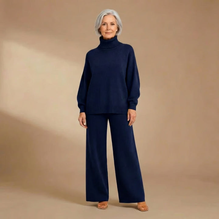 Carol | Turtleneck Top &amp; Pants Set