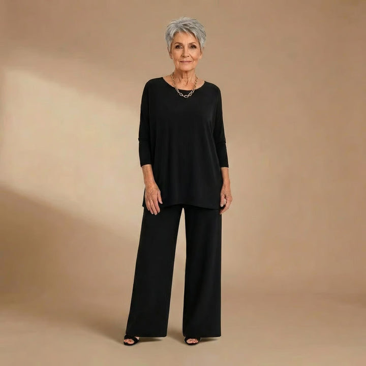 Nancy | Knit Top &amp; Pants Set