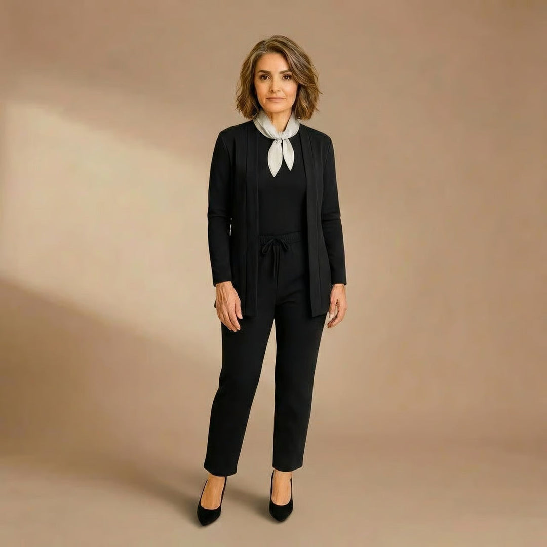 Teresa | Cardigan, Top &amp; Pants Set