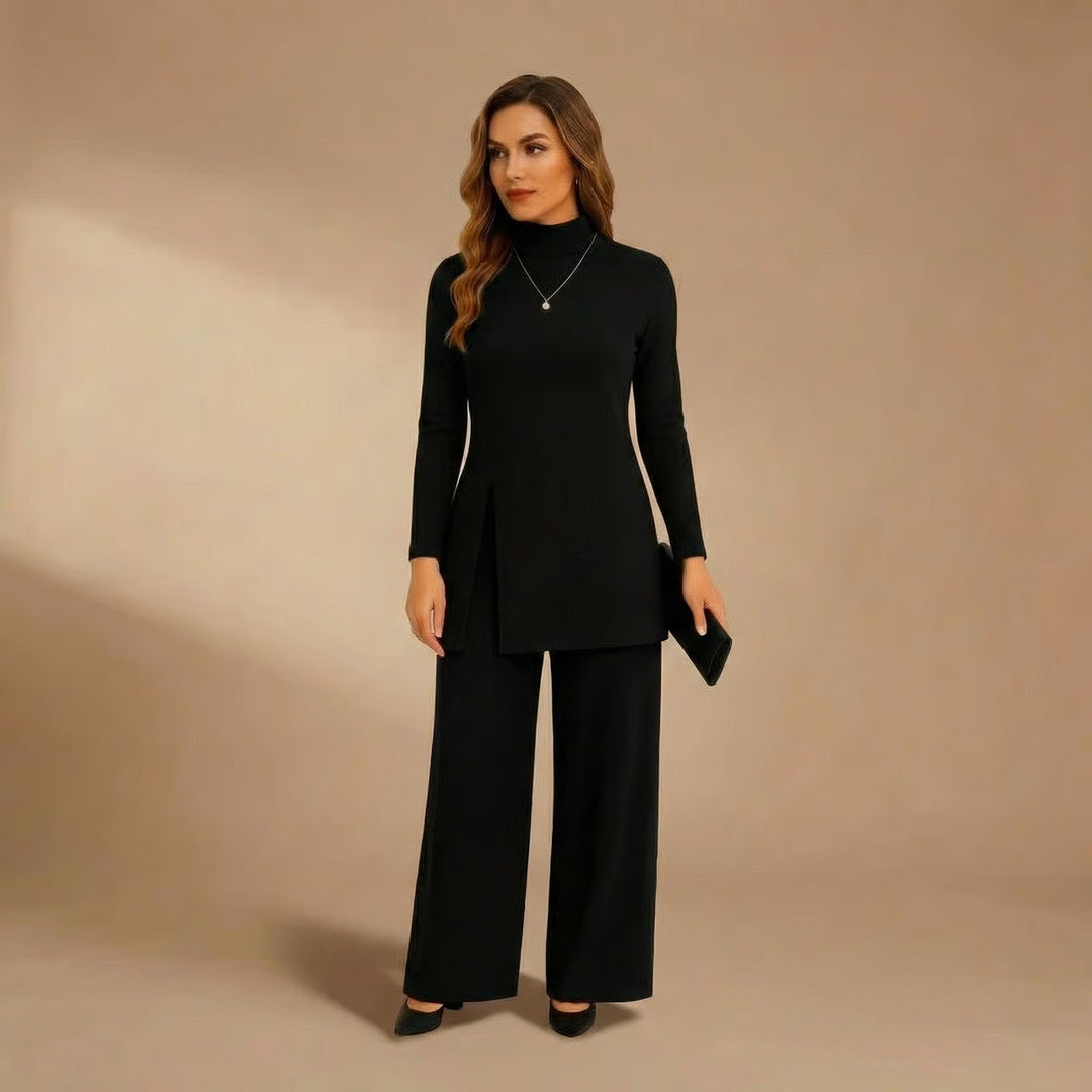 Michelle | Turtleneck Top &amp; Pants Set