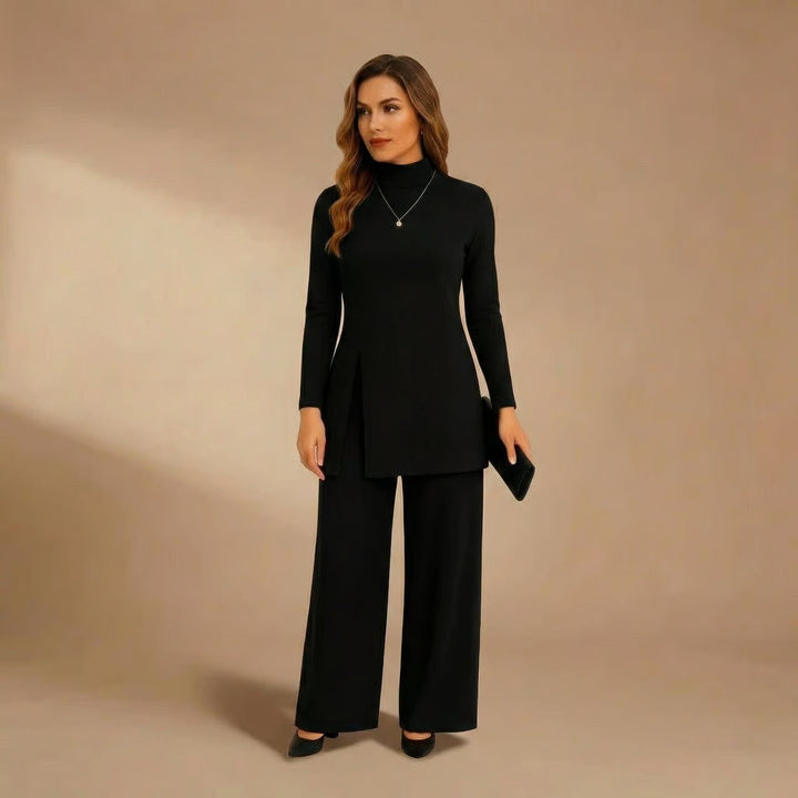 Michelle | Turtleneck Top &amp; Pants Set