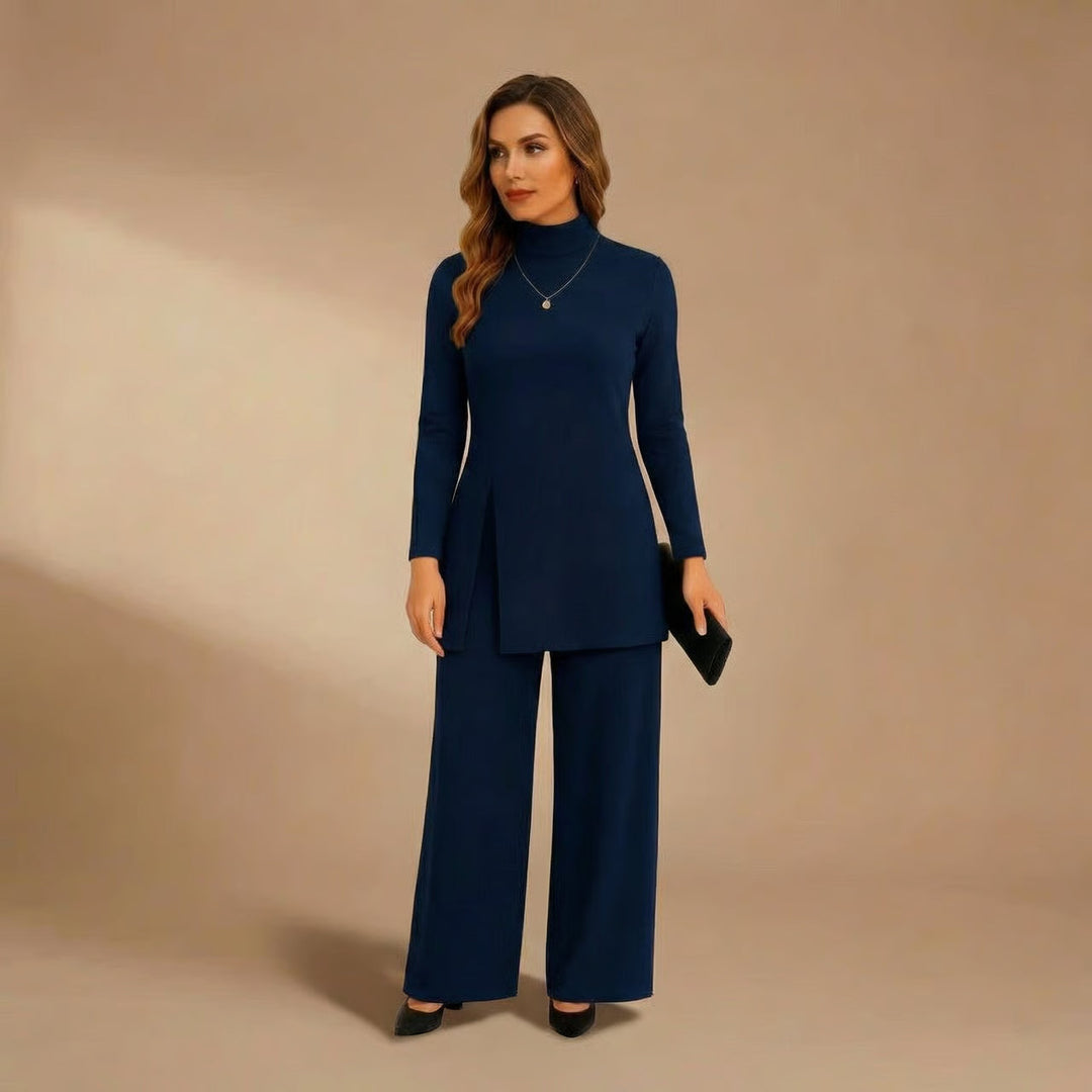 Michelle | Turtleneck Top &amp; Pants Set