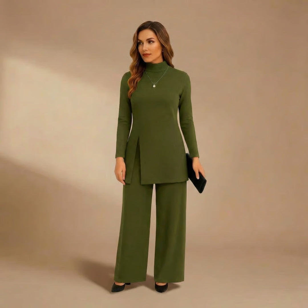 Michelle | Turtleneck Top &amp; Pants Set