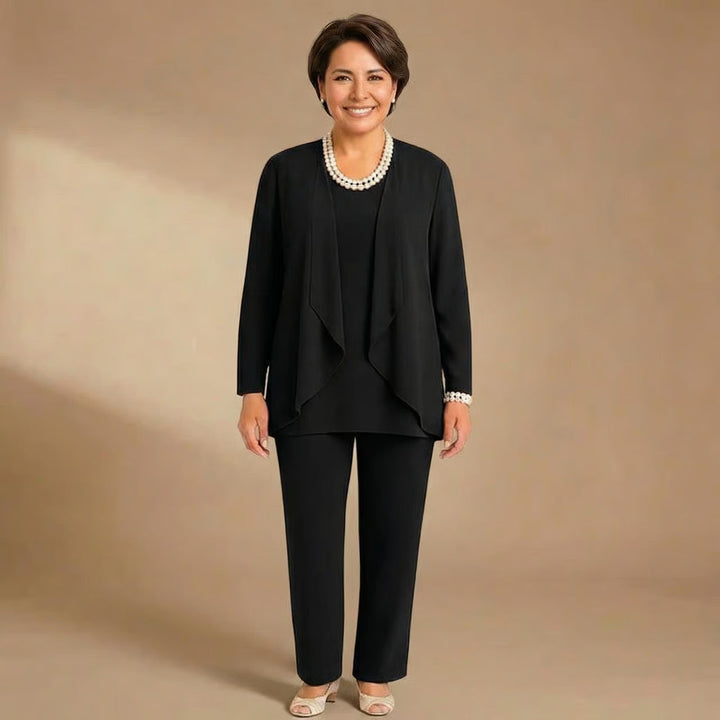 Laura | Cardigan, Top &amp; Pants Set