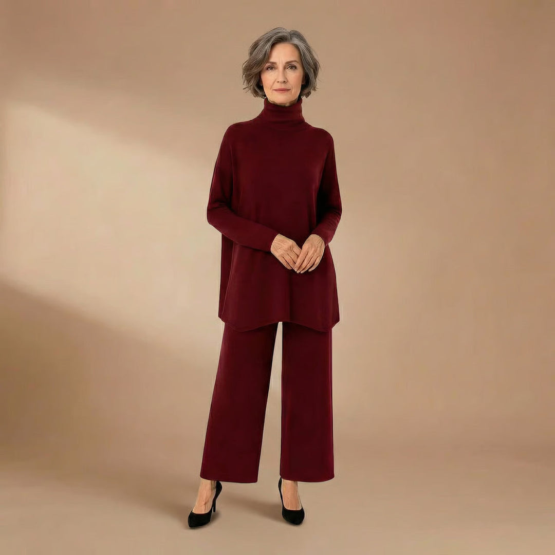 Julie | Top &amp; Wide-Leg Pants Set